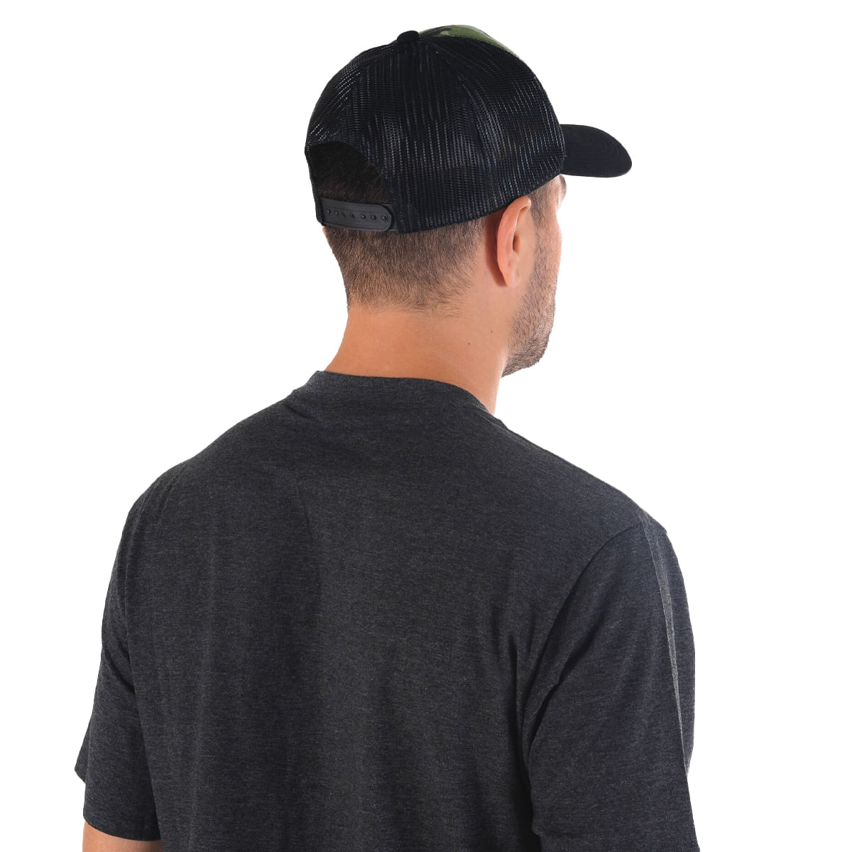 Gorra Oakley Metal Ellipse Camo Trucker — imagen 4