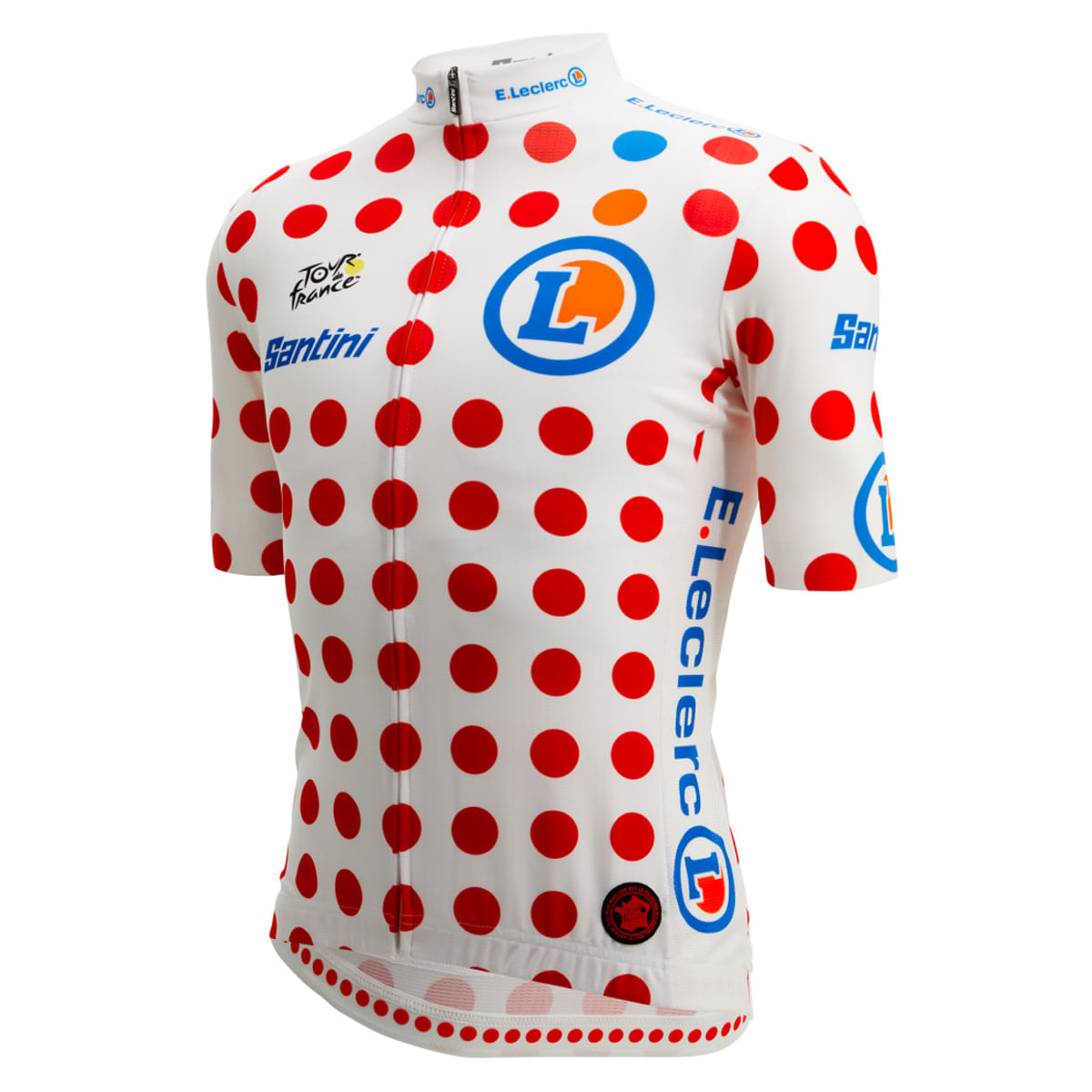 Remera Santini Ciclismo Tdf King Of The Mountain Hombre — imagen 3