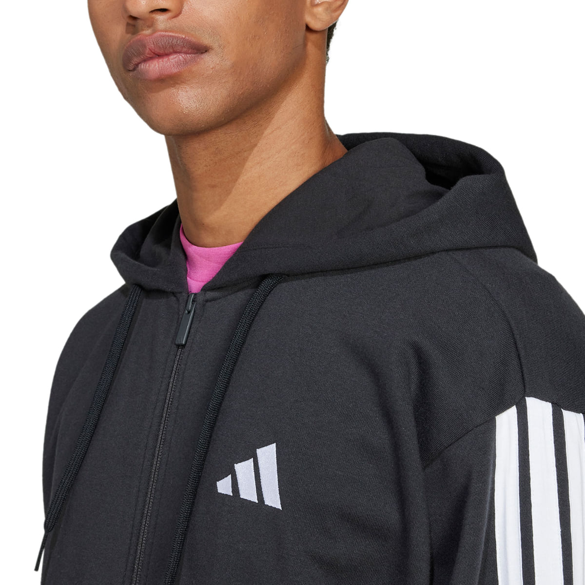 Campera Adidas Sportswear Essentials 3 Tiras Hombre — imagen 4