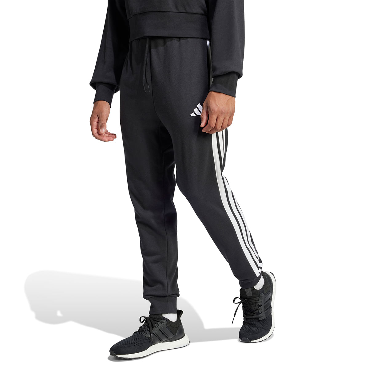 Pantalon Adidas Sportswear Essentials Terry 3 Tiras Hombre — imagen 2