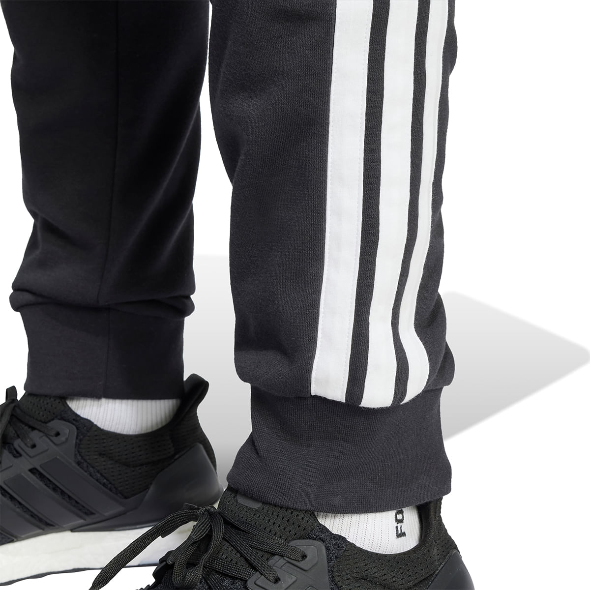 Pantalon Adidas Sportswear Essentials Terry 3 Tiras Hombre — imagen 4