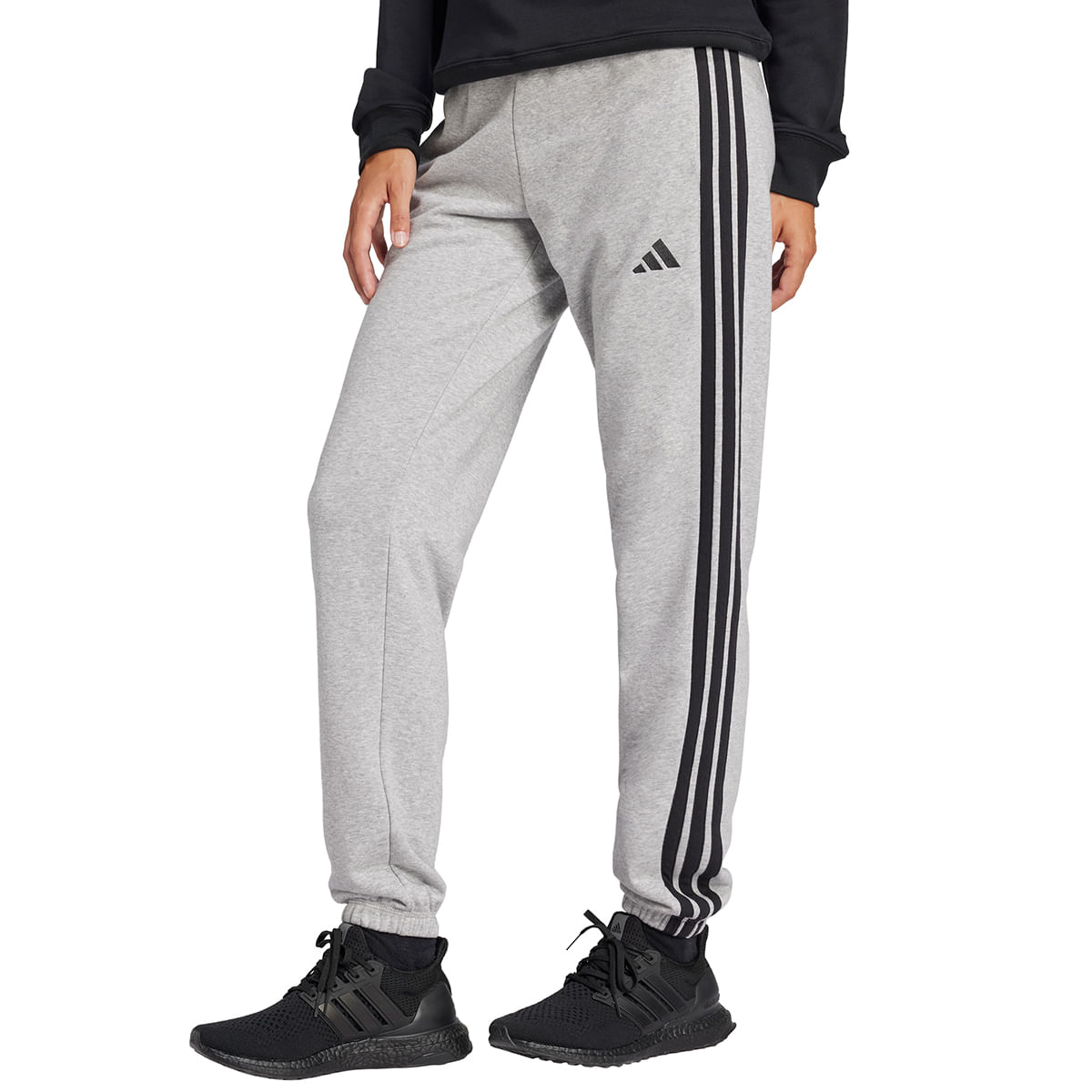 Pantalon Adidas Sportswear 3 Tiras Ft Cf Mujer — imagen 2